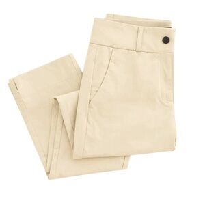 Abendroth Peggy Cropped Golf Pants | Size 6 | Tan Stretch Performance
